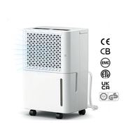 Déshumidificateur portable mini haute efficacité personnalisable avec télécommande, capacité de 10 pintes