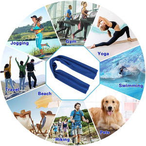 Toalla Deportiva Refrescante Personalizada Eastsunshine, Toalla de Microfibra de Enfriamiento Instantáneo, Toalla Mágica Portátil para el Cuello, Toalla Refrescante para Entrenamiento - Product Image 4