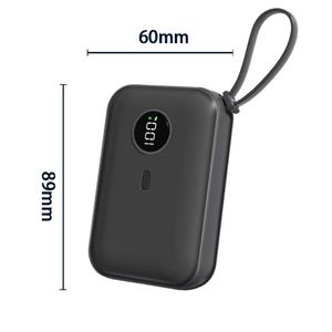 Chargeur de batterie personnalisé M-Queen 5V3A, charge rapide, mini power bank, porte-clés portable, power bank avec câble, power bank 10000mAh - Product Image 2