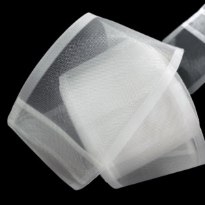 JP Factory Direct Premium Sheer White Roman Shade Pull Tape Cinta duradera <span class=keywords><strong>para</strong></span> accesorios de tratamiento de ventanas - Product Image 1