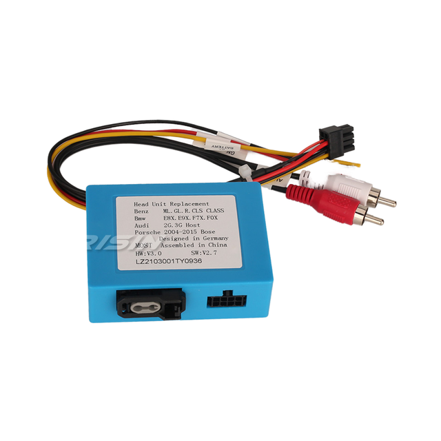 Erisin PC001 New Fiber-Optic MOST Decoder Box for Porsche Cayenne/Boxster/911 Benz ML/GL/R/CLS/SLK for BMW Audi 2G/3G