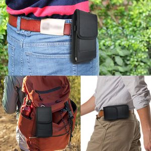 حافظة الهاتف المحمول، حافظة بطاقات الائتمان، حافظة الحلقة المعدنية من النايلون، حافظة الهاتف، وحافظة القلم، M <span class=keywords><strong>L</strong></span> XL XXL XXXL - Product Image 5