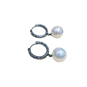 Accessoires en argent S925 pour la création de bijoux, boucles d'oreilles pendantes tendance avec support vide pour perles rondes de 9 à 16 mm, 22240 - Product Image 5