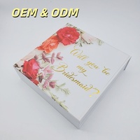 Boîte pliante magnétique personnalisée de haute qualité avec logo, boîte cadeau rigide en papier pliable avec fermeture magnétique et couvercle rabattable, économie de coût