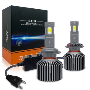 Gicoo X10 Bombillas LED para Faros Delanteros de Coche 12-80V H7 H11 9005 9006, Lámpara LED para Coche y Camión H13 9004 9007, Bombilla LED de Alta Potencia de 120w - Product Image 5