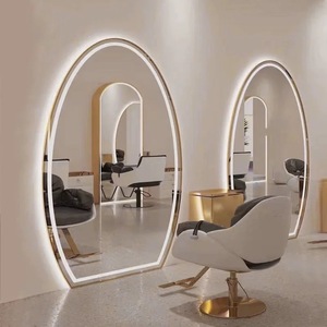 Miroir de salon LED mural, grand miroir de coiffure professionnel avec éclairage LED pour salon de beauté, salon de coiffure - Product Image 3