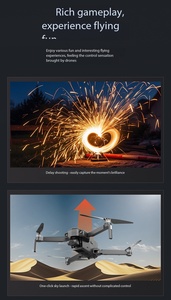 Drone Quadricoptère Professionnel 4K <span class=keywords><strong>SJRC</strong></span> <span class=keywords><strong>F11</strong></span> S3 XR 2026 Avancé à Contrôle par Écran, Photographie Aérienne 10km, Avion Télécommandé - Product Image 6