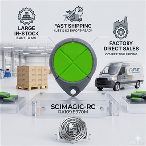 SMG-RC RA109 E970M Qualité supérieure Remplacement pour les ouvre-portes <span class=keywords><strong>de</strong></span> <span class=keywords><strong>garage</strong></span> d'Australie et <span class=keywords><strong>de</strong></span> Nouvelle-Zélande, Prêt à être expédié <span class=keywords><strong>Prix</strong></span> <span class=keywords><strong>de</strong></span> gros - Product Image 1