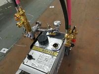 Machine à découper au gaz portable de type droit FyeBoon avec 220/110V, précision et facilité d'utilisation