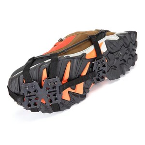 Nouvelles couvre-chaussures antidérapantes en caoutchouc et acier à 24 crampons <span class=keywords><strong>pour</strong></span> <span class=keywords><strong>neige</strong></span> et glace, crampons de randonnée YAMAHUWAI YG-024C Taille M - Product Image 3