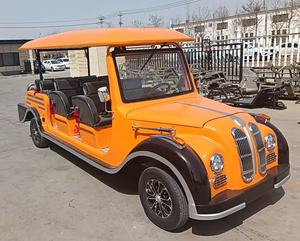 Nouvelle voiture électrique <span class=keywords><strong>Vintage</strong></span> voiture électrique de tourisme voiture rétro voyage <span class=keywords><strong>Vintage</strong></span> électrique quatre roues motrices voiturette de golf approvisionnement direct d'usine - Product Image 1