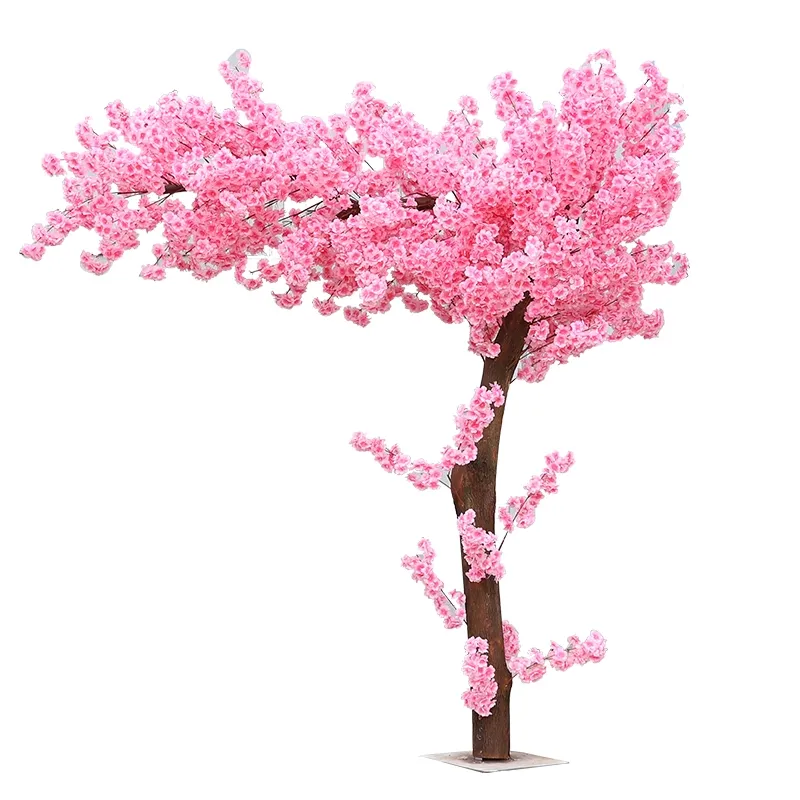 행사 이벤트 장미 등나무 장식 실크 꽃 큰 인공 나무 벚꽃