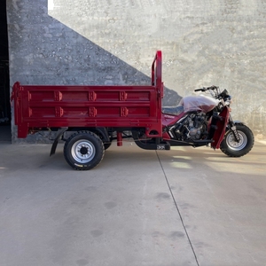 Tricycle motorisé à essence à trois <span class=keywords><strong>roues</strong></span> durable avec benne basculante auto-chargeante pour la ferme - Product Image 2