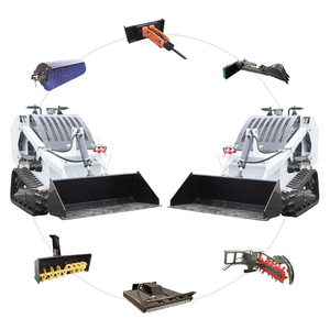 Envío Gratis 380 480 580 Minicargadora Skid Steer CE/EPA - Cucharón al por mayor en venta - Product Image 3