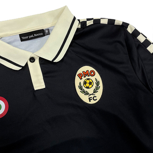 เสื้อฟุตบอลสไตล์เรโทรแบบสตรีทแขนยาว ผ้าโพลีเอสเตอร์ ระบายอากาศได้ดี ทรงโอเวอร์ไซส์ - Product Image 4