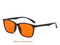 Lunettes de vision nocturne classiques, monture de lunettes bloquant la lumière bleue, lunettes de jeu unisexes, lunettes de protection