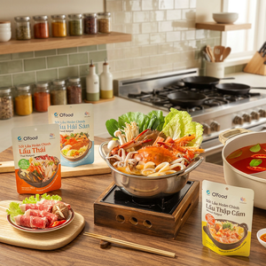 Salsa para Hot Pot de Mariscos 180g Venta al por Mayor O'food |   Agridulce y Picante |   Producto Listo para Usar |   Marca Privada OEM - Product Image 2