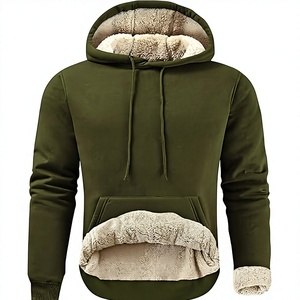 Sweat à capuche en polaire Sherpa pour homme, chaud pour l'hiver, pull Teddy personnalisé, sweat à capuche Teddy en polaire pour homme, sweat Sherpa surdimensionné - Product Image 1
