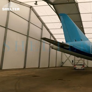Tente de stockage extérieure Structure en acier <span class=keywords><strong>Hangar</strong></span> Entrepôt <span class=keywords><strong>Hangar</strong></span> d'avions à <span class=keywords><strong>vendre</strong></span> - Product Image 5