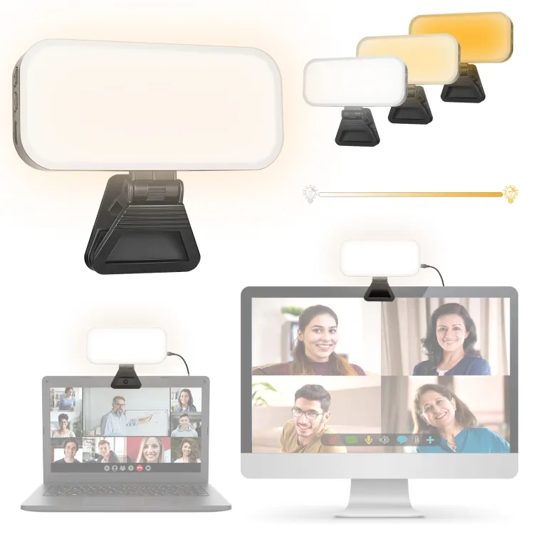 Цифровой светодиодный карманный светильник V01, портативное освещение для фото и прямых трансляций, подходит для телефона и камеры