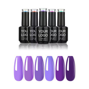 专业2000多种颜色15毫升指甲凝胶制造商自有品牌18免费沙龙用品有机无味凝胶上光剂 - Product Image 4
