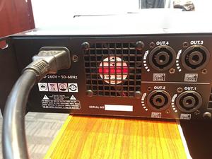 Amplificador de potencia de sonido de audio profesional de concierto de actuación en vivo de Clase <span class=keywords><strong>D</strong></span> de 4 canales para altavoz de sistema pa - Product Image 5