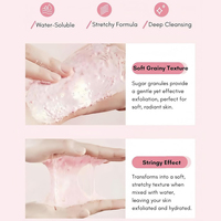 Boules exfoliantes lissantes et régénérantes pour massage-therapie, personnalisées, en gros, avec sucre et fruits, pour les soins corporels en salon