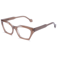 Monture de lunettes optiques Elan Optical YB6307, style œil de chat tendance, pour femmes, monture intégrale en acétate, lunettes optiques, grand stock