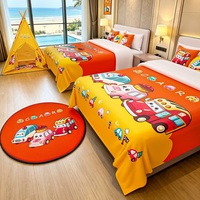 Couvre-lit Thème Enfants pour la Maison, l'Hôtel, l'Appartement – En Stock, Vente en Gros, Personnalisé, OEM, Fournisseur Direct, Parure de Lit, Approvisionnement en Gros