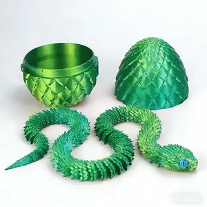Premium 3D Printed Snake Egg Fidget &amp; Puzzle Toy, Eco-PLA Material FDM Printed <strong>for</strong> Stress Relief &amp; Desk <strong>Fun</strong> - Product Image 4