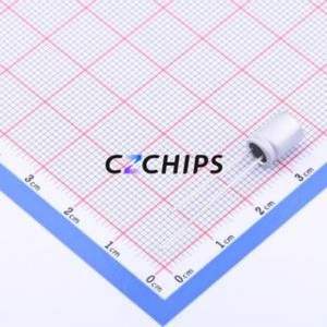 ตัวเก็บประจุแบบแข็ง KNE2220UF16V149EC0010 แบบ Through hole (THT), ขนาด D6.3xL8 มม. 220uF 20% 16V 6.3 มม. - Product Image 2