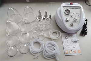 Máquina Multifuncional para el Cuidado de los Senos, Terapia de Ventosas con Microcorriente y Vibración, Drenaje Linfático, Levantamiento de Glúteos, Masajeador de Senos - Product Image 4