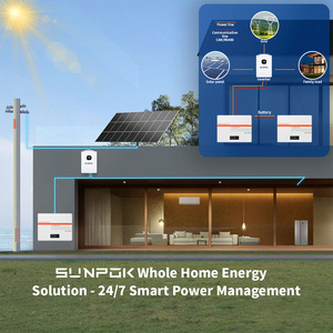 Batería Solar de Pared SUNPOK, 51.2V 48V 200Ah 10Kwh, Batería Lifepo4 de Litio de 51.2V <span class=keywords><strong>10KW</strong></span> para Almacenamiento de Energía en el Hogar - Product Image 2