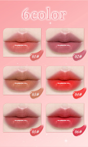 Gloss à lèvres miroir personnalisable MLM, 6 teintes, hydratant, nourrissant, non-transférable, brillant, végan, cosmétique, teinte à lèvres - Product Image 5