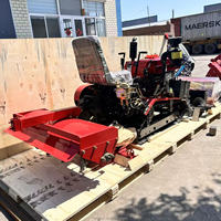 Tracteur chenillé rotatif à engrenages 25 CV 2RM de qualité supérieure, le plus vendu, pour déneigement, avec boîte de vitesses personnalisée pour vergers basse altitude