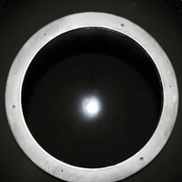 Écran de projection arrière sphérique Seeball de 40 cm de diamètre OEM/ODM avec tissu en résine optique pour projecteurs de cinéma chinois