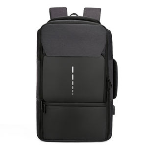Mochilas para ordenador portátil impermeables personalizadas, mochila para ordenador portátil de viaje Matein, bolsa para portátil de negocios con puerto de carga USB para mujeres y hombres - Product Image 2