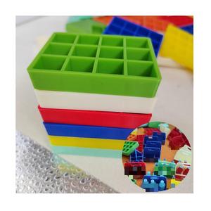 100PCS/Lot Assorted Rainbow Color Mini Doll House Miniature Basket Containers Storage Box For Home Decoration Accessories