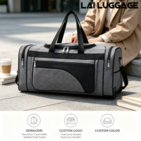 Sac à dos d'affaires Oxford résistant à l'eau, sac à dos léger avec port USB pour le travail et les voyages, pour hommes et femmes