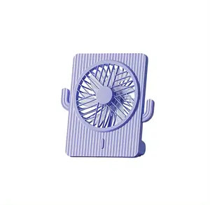 2024 Nieuwe Schud Hoofd Mini Ventilator Opladen Lange Levensduur Draagbare Kleine Ventilator Desktop Usb