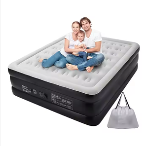 Letto Gonfiabile Doppio WOQI con Pompa Integrata per Gonfiaggio Rapido, Ideale per Campeggio, Casa, Viaggi Portatili - Product Image 2