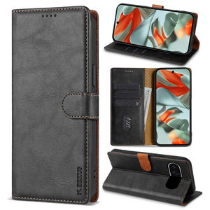 Étui de téléphone magnétique en cuir pour <span class=keywords><strong>Google</strong></span> <span class=keywords><strong>Pixel</strong></span> 6 6A 7A <span class=keywords><strong>7</strong></span> 8A 8 9 <span class=keywords><strong>Pro</strong></span> XL <span class=keywords><strong>Flip</strong></span> Book Wallet <span class=keywords><strong>Cover</strong></span> - Product Image 2