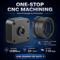 Boîtier de caméra de sécurité en aluminium usiné CNC de précision, étanche IP67, pour vidéosurveillance, prix usine