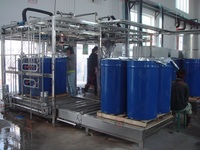 Remplissage aseptique multifonctionnel de 200 L et 220 L de sacs en fûts, remplissage aseptique de sacs de 1000 L pour sacs de 1000 L