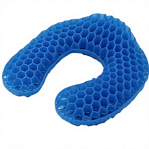 Coussin de siège de voiture ergonomique en TPE alvéolé carré pour l'été, soutien des fesses, amovible, lavable, rafraîchissant - Product Image 1