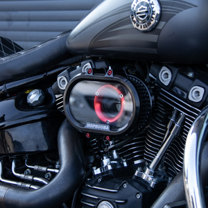Filtro de Aire Rojo para Harley 18+ Softail 107/114/117 Fatboy Breakout Street <span class=keywords><strong>Bob</strong></span> 17+ Touring 107/114 Road <span class=keywords><strong>King</strong></span> Street Glide Trike - Product Image 3