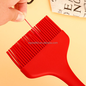 Food Grade Silicone Plastic Handle Reusable Durable Non-Shedding Oil Brush for Kitchen Pancake Baking <b>BBQ</b> Use - Product Image 4