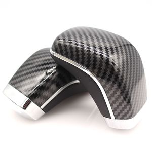 Pommeau de levier de vitesse en Fiber de carbone, pour Toyota Reiz 2005 – 2009, Transmission automatique, conception ergonomique - Product Image 4