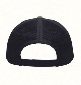 หมวกแก๊ปเด็กปักลายแบบกำหนดเอง สไตล์ฮิปฮอป ผ้าแคนวาสและตาข่าย สำหรับใช้ที่ชายหาดและกิจกรรมกลางแจ้ง - Product Image 3