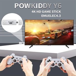 Ye Y6 เกมสติ๊ก 4K HD TV สีขาว จอยไร้สาย 2.4G การ์ด TF 64GB 10000 เกมส์ คอนโซลเกมพกพา 3 มิติ - Product Image 4
